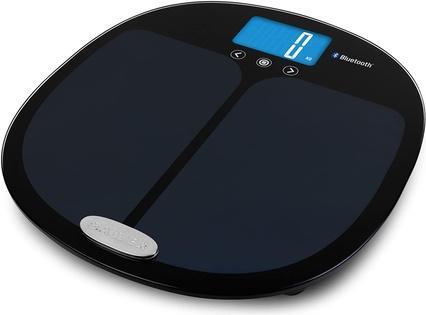 Actual product image Salter 9192 BK3R Curve Bluetooth Smart Analyser Bathroom Scale black (180 kg)