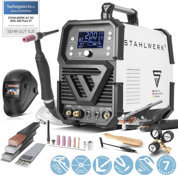 Stahlwerk AC/DC WIG 200 ST Digital