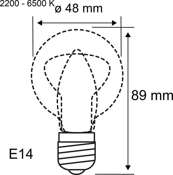 Produktbild Paulmann Tropfen Zigbee Filament (E14, 5 W, 470 lm, 1 x, F)