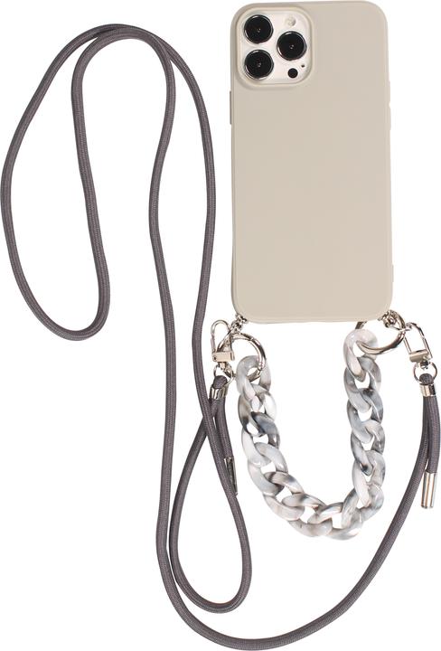 Collier pour Huawei P30 chaîne en métal (O) Etui Coque de