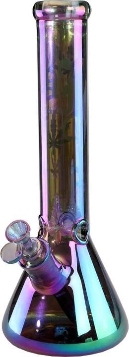 Actual product image Black Leaf Purple Magic Beakerbong Ice rainbow effect