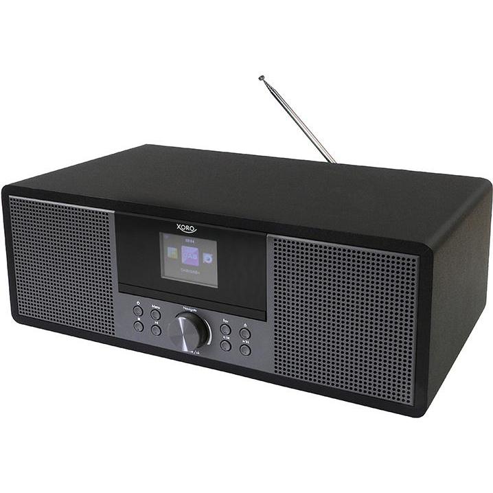 Xoro HMT 600 V2 (DAB, FM, Bluetooth, WiFi), Radio, Nero