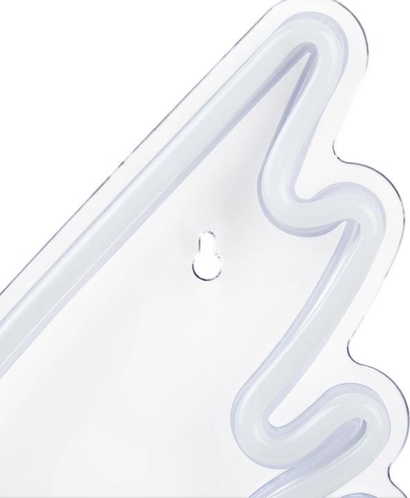 Produktbild Beliani Neonlicht LED Wanddeko weiss Engelsflügel 33 cm GABRIEL