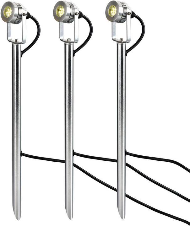 Produktbild Elstead Lighting Spennymoor LED Aussen-Stehleuchten 3-fach Pole Eloxiertes Aluminium IP54 (IP54)