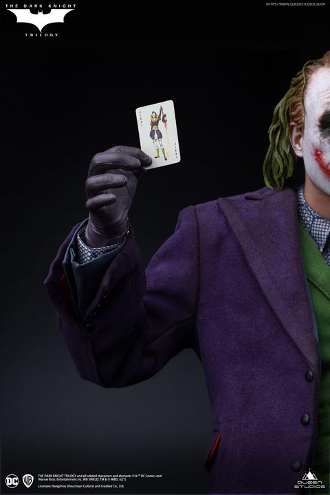 Produktbild Queen Studios The Dark Knight statuette 1/4 Heath Ledger Joker Regular Edition 52 cm