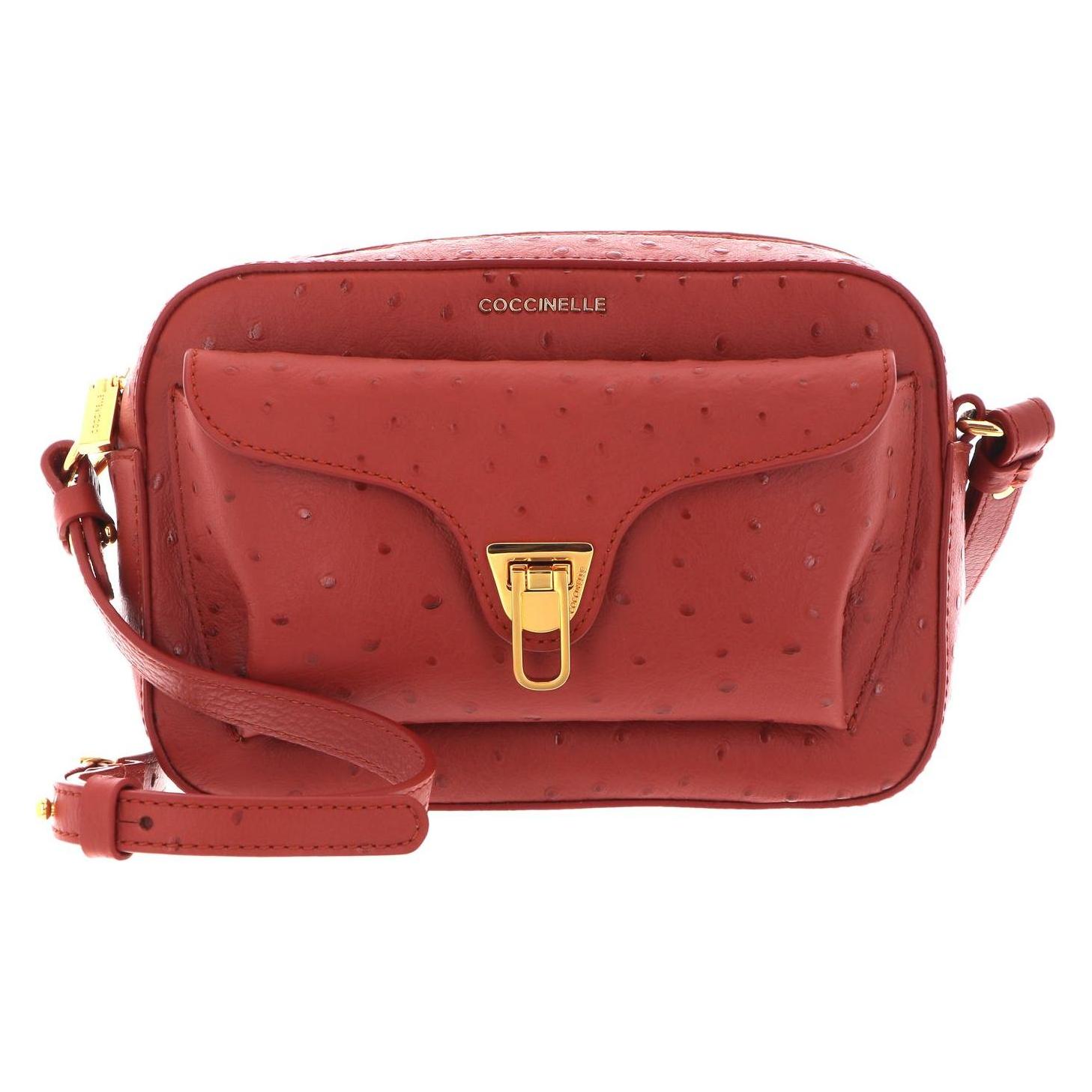 Coccinelle, Damen, Handtasche, Beat Ostrich Camera Bag