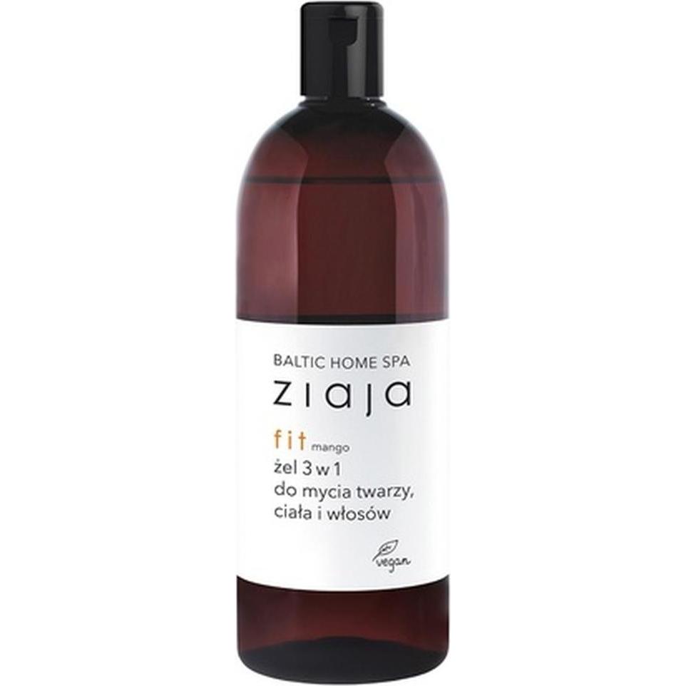 Ziaja , Gel Doccia, Baltic Home Spa Fit Żel 3W1 Do Mycia Twarzy Ciała I Włosów Mango 500Ml (500 Ml)