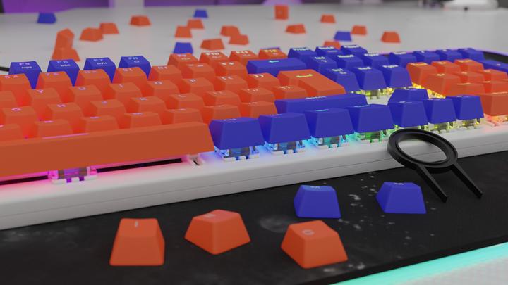 Produktbild Genesis NAG-2006 Lead 300 Keycaps, US, Orange