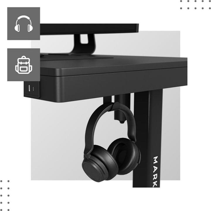 Produktbild Mark Adler Biurko elektryczne MA-Leader 8.2 Black