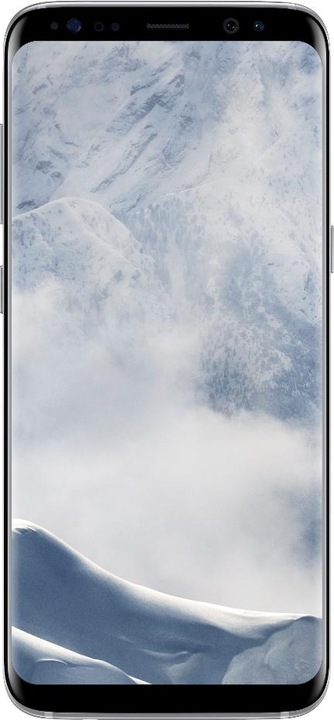 Samsung Galaxy S8 (64 GB, Arctic Silver, 5.80", Single SIM, 12 Mpx, 4G)