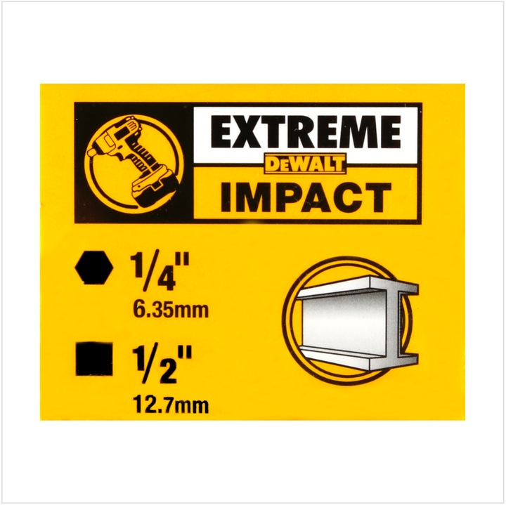 Actual product image DeWalt Hex adapter