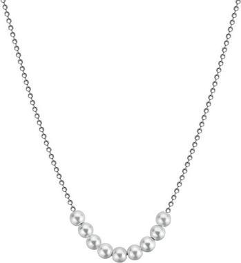 Produktbild Brosway Charming Silver Necklace With Pearls Infinite White Fancy Fiw136