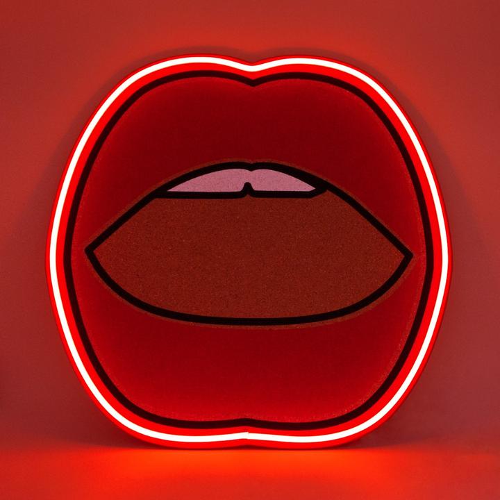 Actual product image Locomocean LED Cork Pinboard - Mouth (Bulletin board)