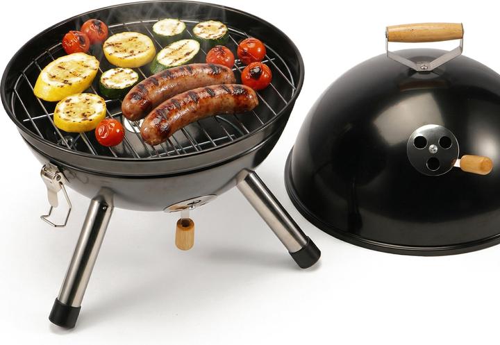 Actual product image Relaxdays Charcoal grill