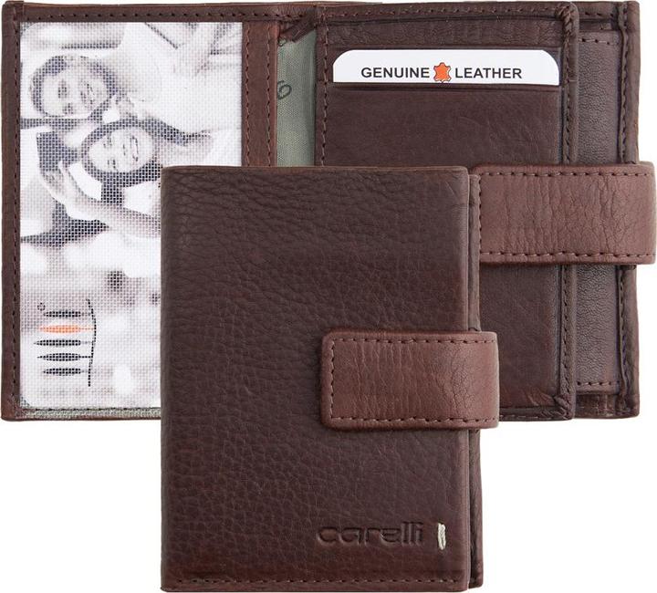 Actual product image Giorgio Carelli Unisex billfold, small, with closure, RFID