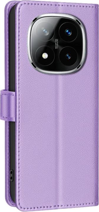 Produktbild Binfen Color Xiaomi Redmi Note 14 Pro 4G - BINFEN Leder Etui Hülle mit RFID Blocker (Xiaomi Redmi Note 14 Pro)