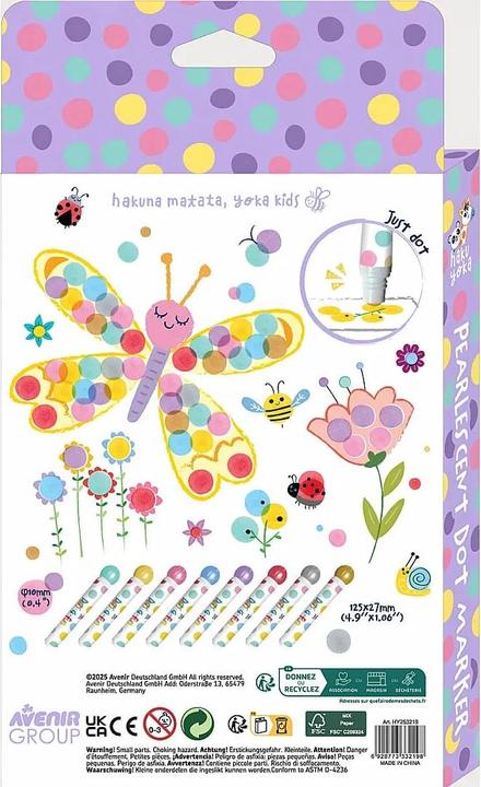 Actual product image Haku Yoka 8 Punktmarker perlmutt