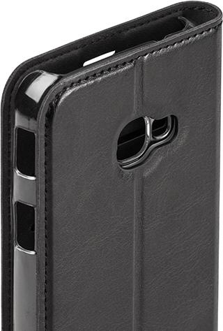 Image du produit Wave BookCase -suojakotelo, Samsung Galaxy Xcover 4 / 4S, musta (Samsung Galaxy Xcover 4)