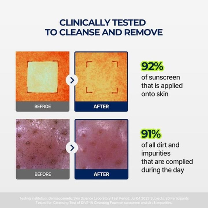 Immagine prodotto Torriden DIVE-IN Schiuma detergente all'acido ialuronico a basso contenuto molecolare (Schiuma detergente, 150 ml)