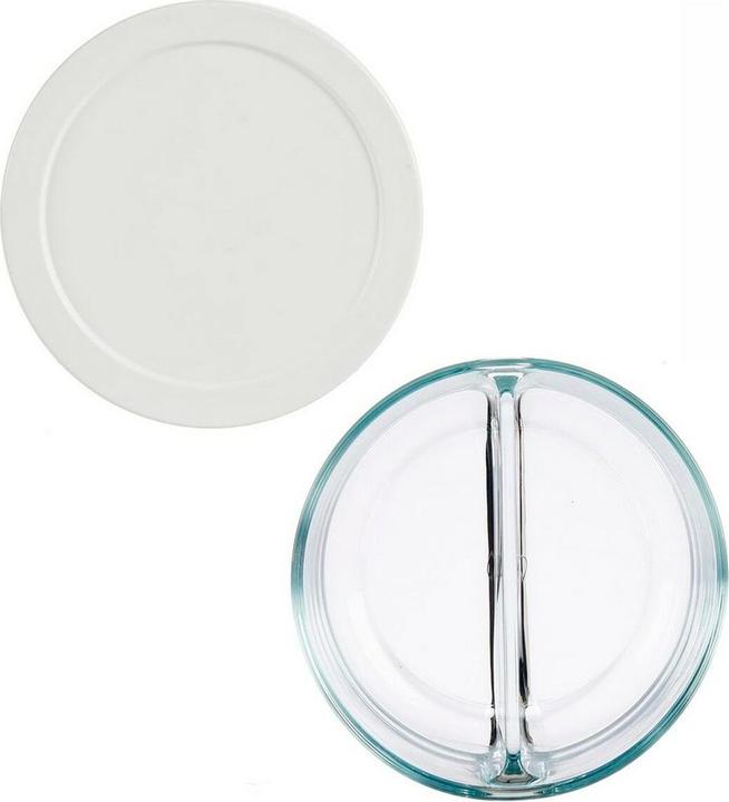 Image du produit Pasabahce Boîte à lunch en verre avec séparateur de réfrigérateur