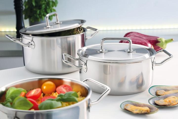 Produktbild Küchenprofi Topf-Set 4-teilig (Pfannenset + Topfset, Edelstahl)