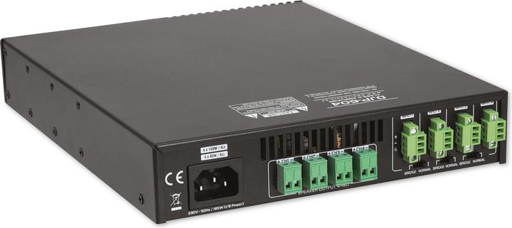 Actual product image Omnitronic DJP-604 4-Channel Class-D Power Amplifier (Amplifier)