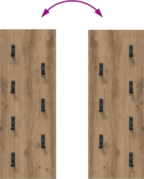 Immagine prodotto vidaXL Wandorganizer (30 x 30 x 80 cm)