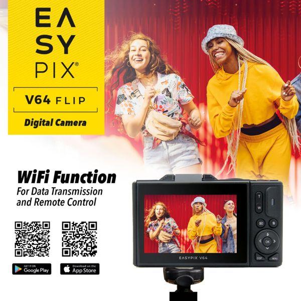 Actual product image Easypix V64 Flip (2 mm, 13 Mpx)