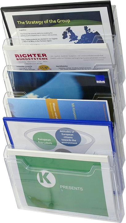 Productafbeelding Exacompta Wandbrochurehouder (A4, Over)