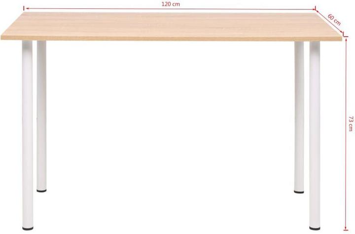 Image du produit vidaXL Esstisch (120 x 60 x 73 cm)