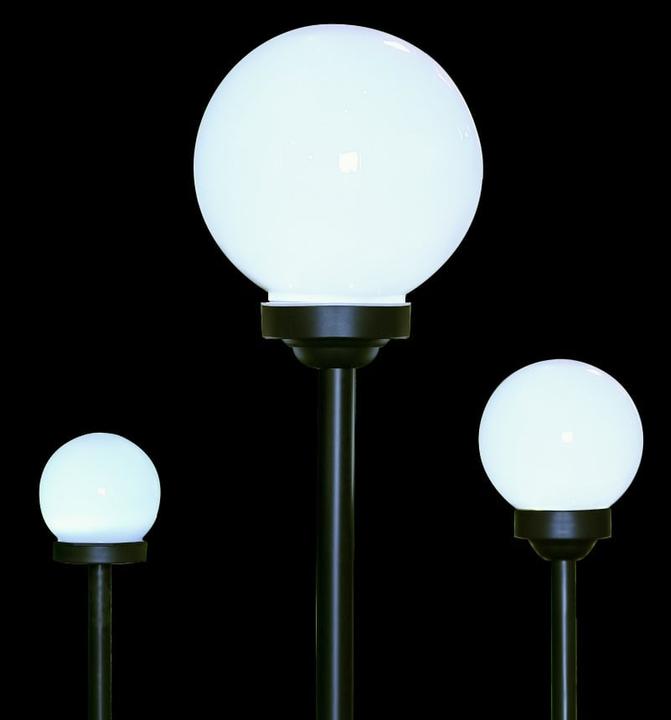 Produktbild Blulaxa Solar LED-Gartenleuchte, Ø 25 cm, IP44, weiss (IP44)