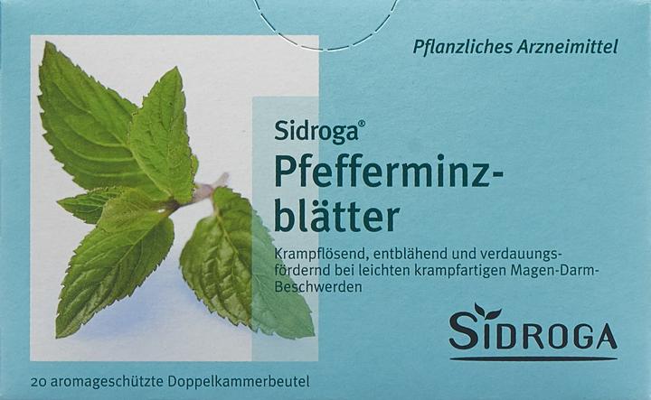 Produktbild Sidroga Pfefferminzblätter Tee Beutel