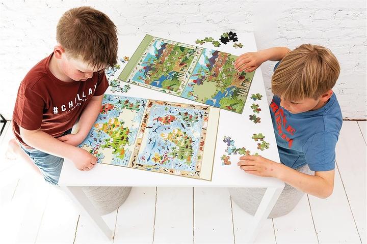 Produktbild Scratch Magnet Puzzle Dinosaurier gross (80 Teile)