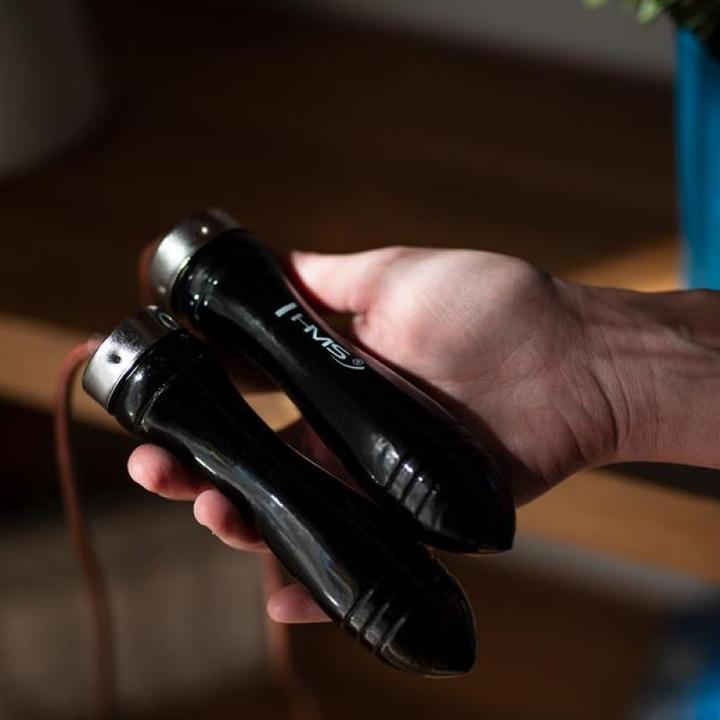 Actual product image HMS Leather jump rope SK43 (270 cm)