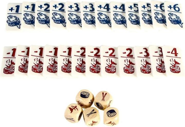 Actual product image 999Games Scramble in the Sushi Bar - Dice Game