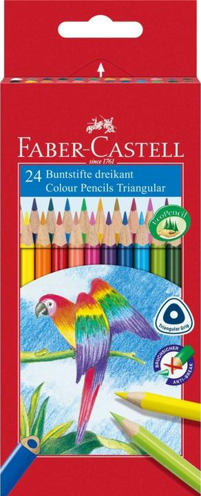 Actual product image Faber-Castell Coloured pencils coloured 6 pieces (Multicoloured, 6 x)