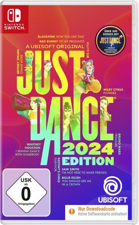 Actual product image Ubisoft Just Dance 2024 Edition (Switch, DE)
