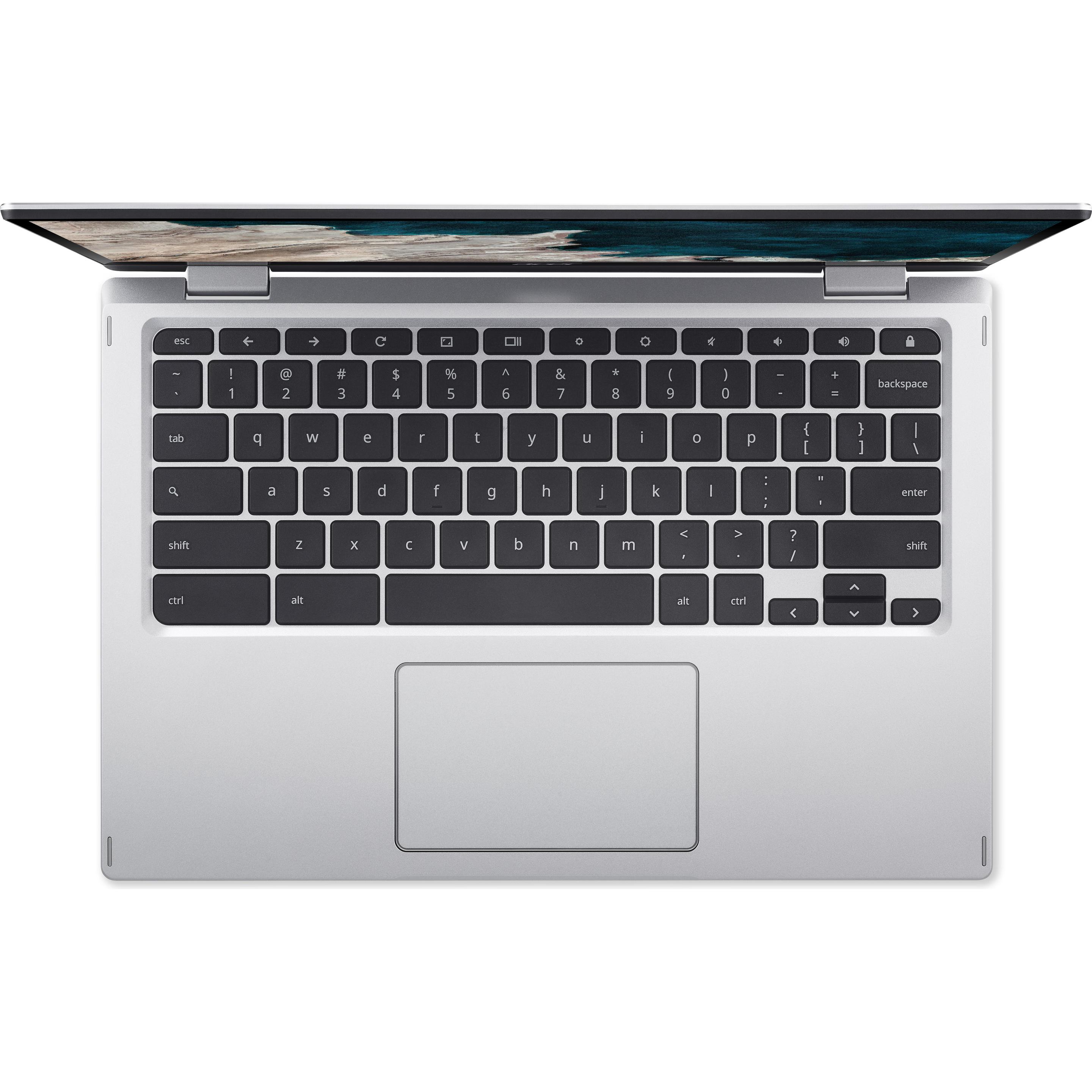 Thumbnail - Acer Chromebook Spin 311 (13.30", Snapdragon 7180c Lite, 4 GB, 64 GB, DE), Notebook, Silber