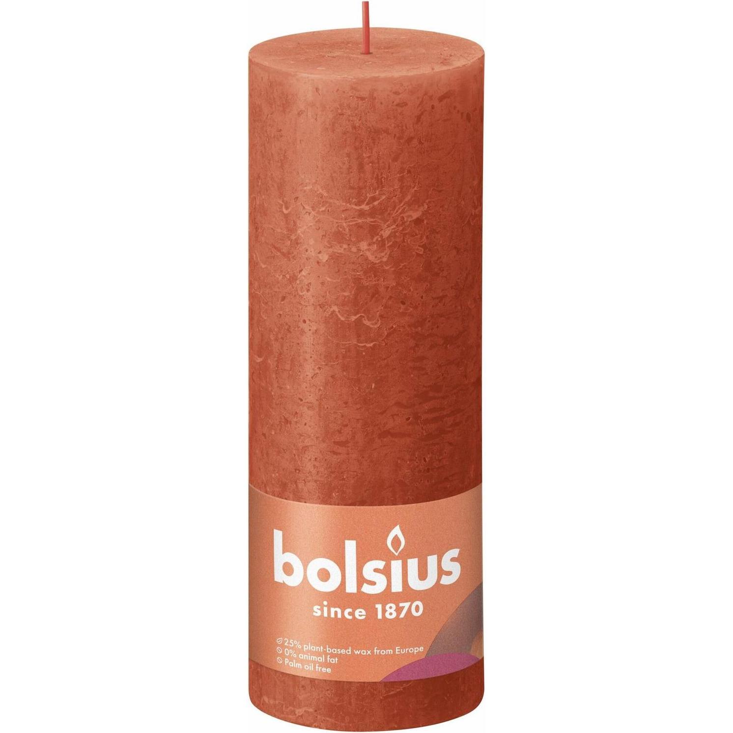 Bolsius, Kerzen, Stumpenkerze 'Rustiko Shine' (1 Stk.)