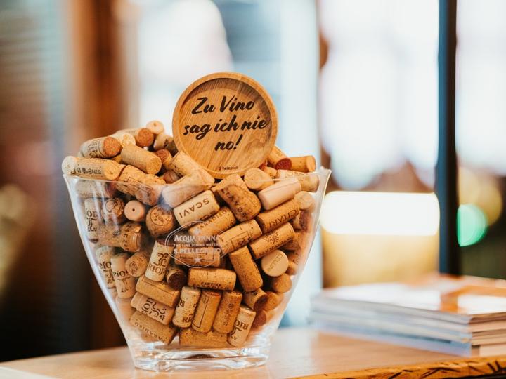 Produktbild Holzpost Untersetzer Save Water Eiche 11,2cm (1x, Glasuntersetzer)