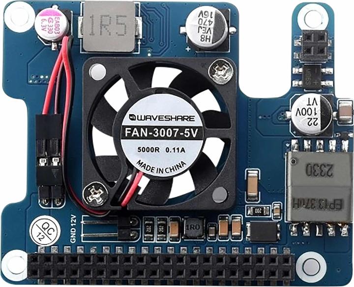 Immagine prodotto WaveShare PoE HAT for Raspberry Pi 5 (C'E')