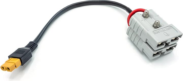 Actual product image Voltima AK-XT60-A50.2-S Y-series connector XT60 female to 2x Anderson A50