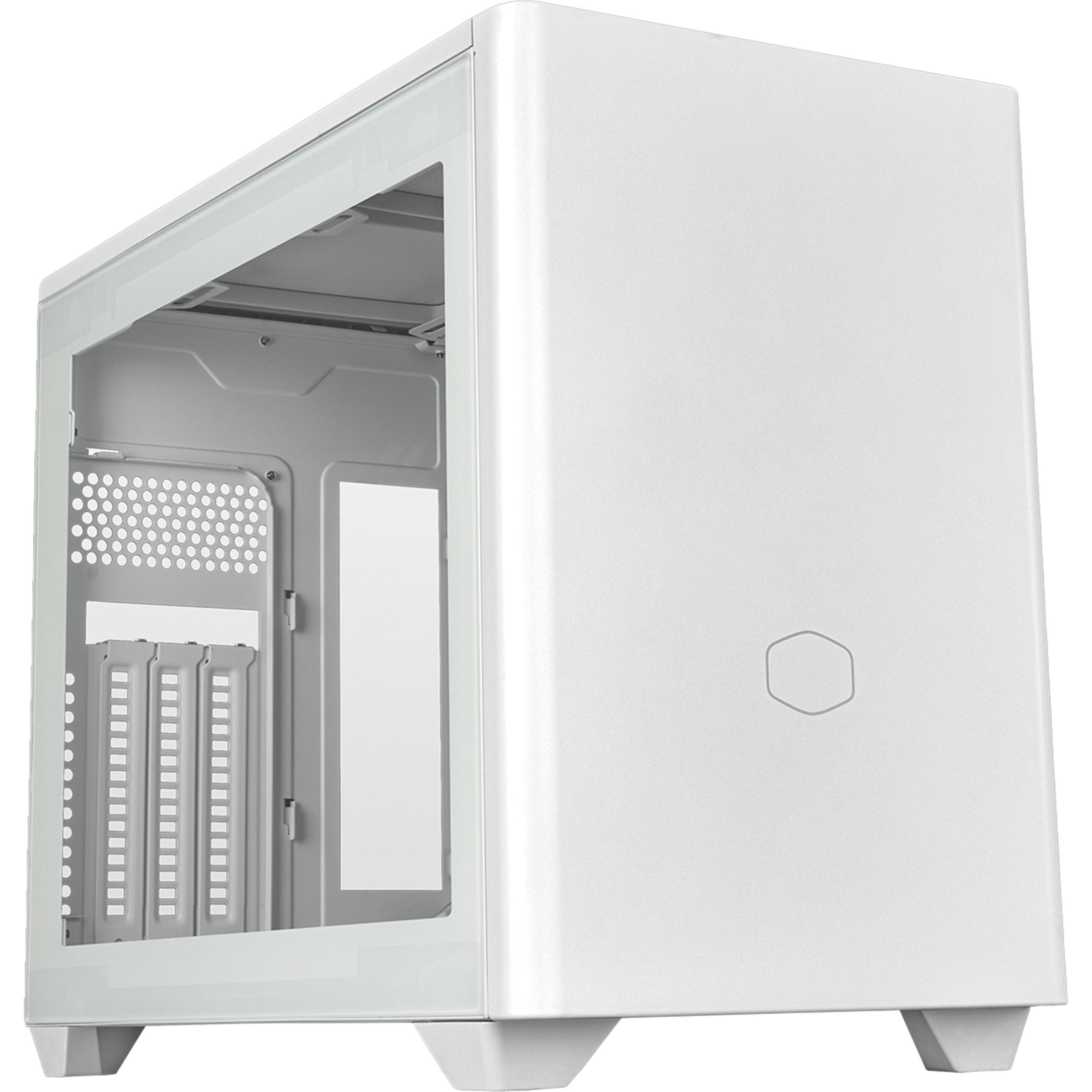 Cooler Master Masterbox NR200P V2 (Mini-ITX), PC Gehäuse, Weiss