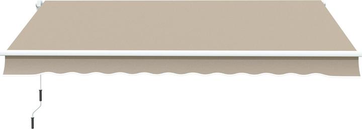 Actual product image Outsunny Gelenkmarkise mit Handkurbel (2.45 m)