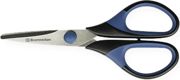 Produktbild Soennecken Universalschere Länge: 140 mm Farbe des Griffes: blau/schwarz (14.14 cm)