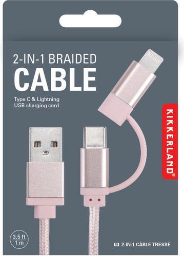 Produktbild Kikkerland 2 In 1 (0.98 m, USB 2.0)