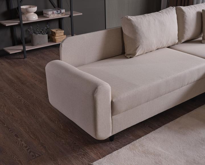 Produktbild Atelier del Sofa Flavia - Beige (Ecksofa)