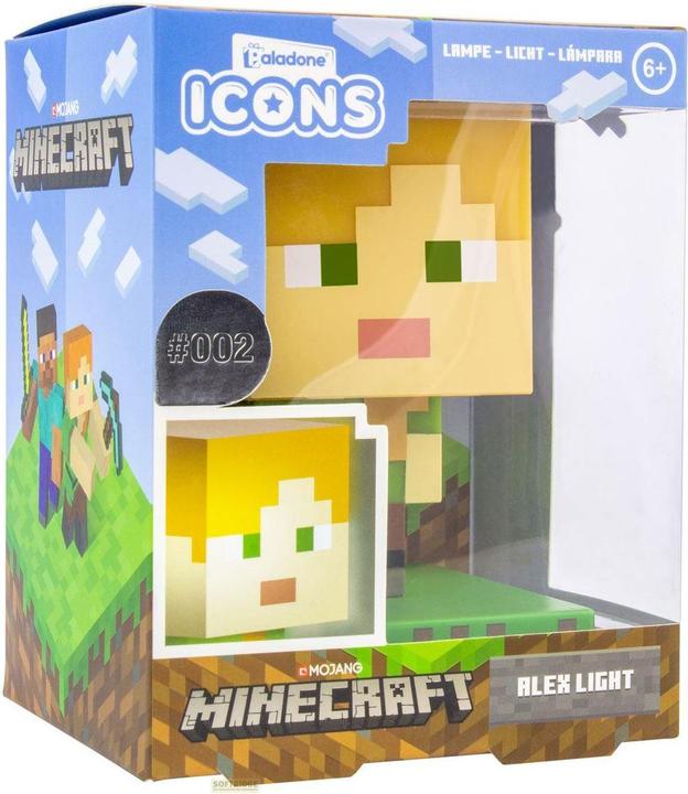 Immagine prodotto Paladone Products Lampada Minecraft - Alex Icon Light (PLD) (AX3)