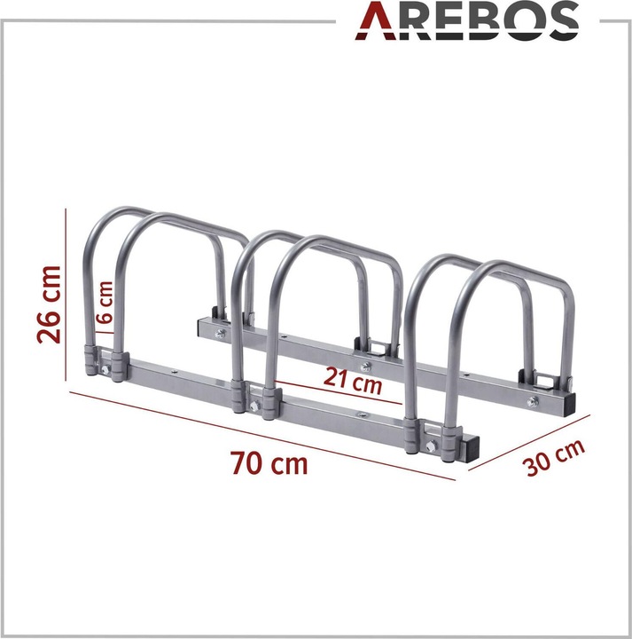Actual product image Arebos Bicycle stand