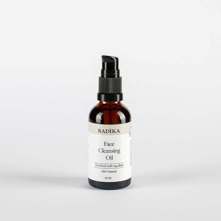 Immagine prodotto Radika Olio detergente per il viso, struccante, 100% puro, organico, naturale, 50 ml (Olio detergente, 50 ml)